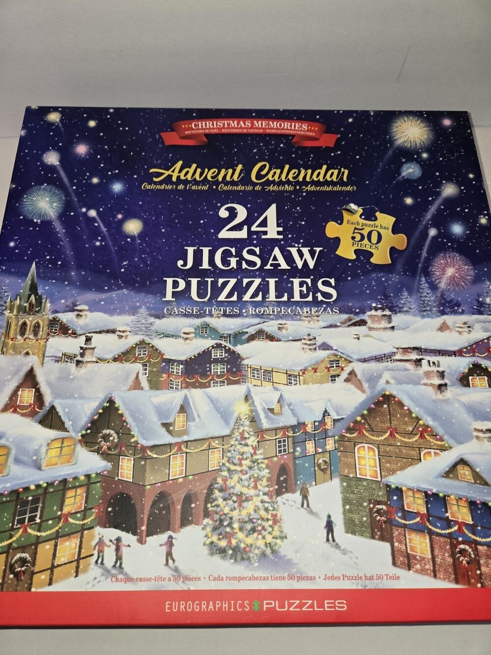 Eurographics Christmas Advent Calendar 24 Days Of Jigsaw Puzzles Puzzle Lovers